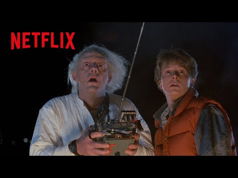 名シーン - 時を超えるデロリアン | バック・トゥ・ザ・フューチャー | Netflix Japan